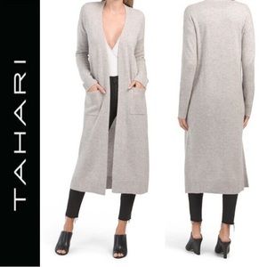 Cashmere Duster Cardigan